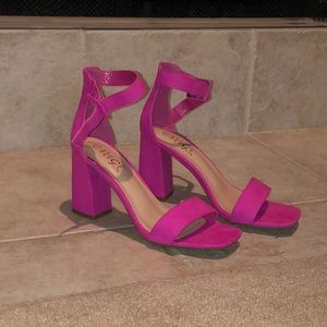 Wild Diva Block Heels